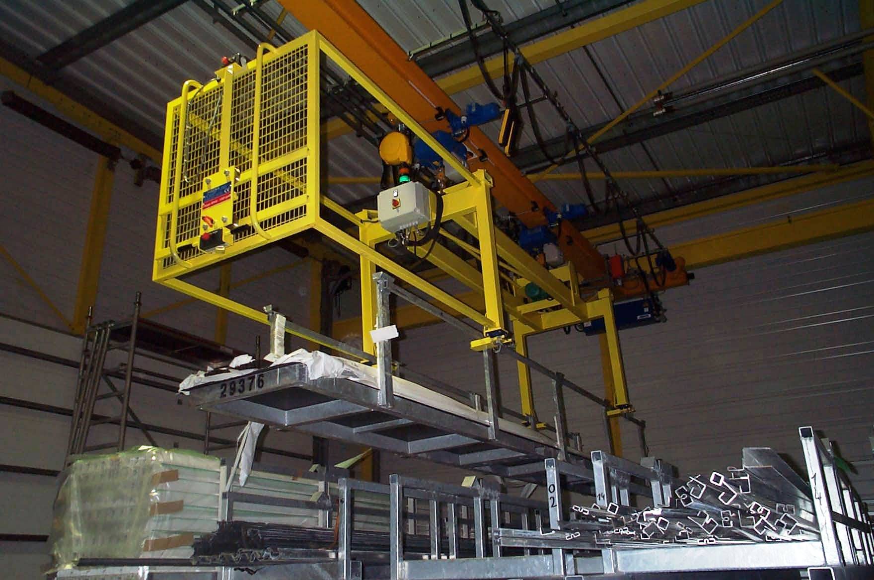 Manipulateur de rack ou cassette Serema